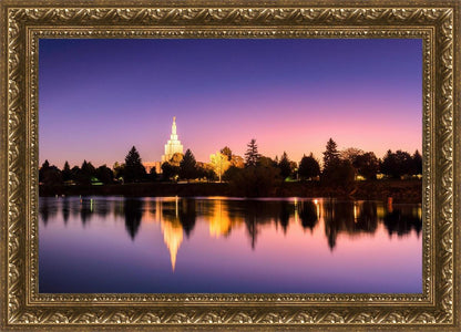 Idaho Falls Snake River Reflection
