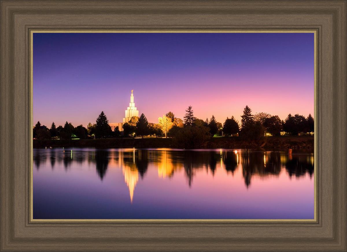 Idaho Falls Snake River Reflection