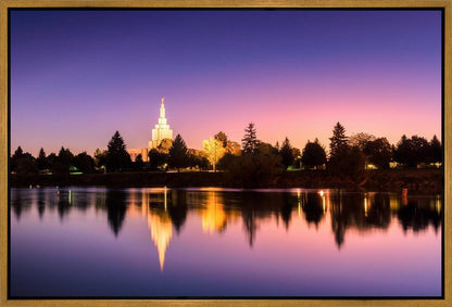 Idaho Falls Snake River Reflection