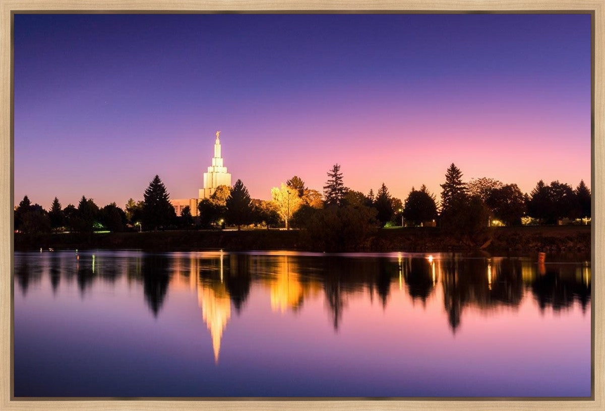 Idaho Falls Snake River Reflection