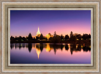Idaho Falls Snake River Reflection