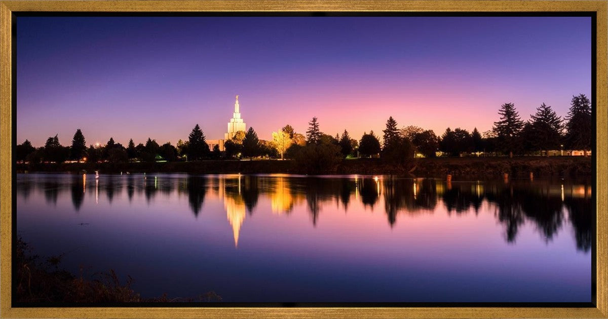 Idaho Falls Snake River Reflection