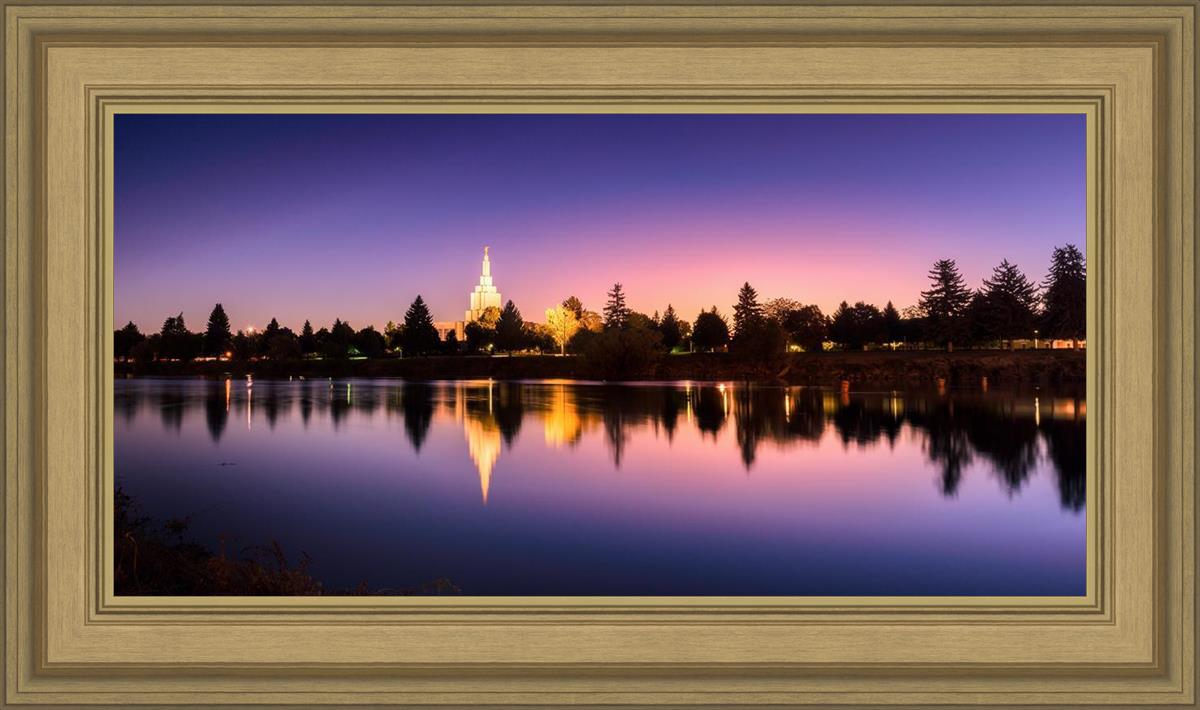 Idaho Falls Snake River Reflection