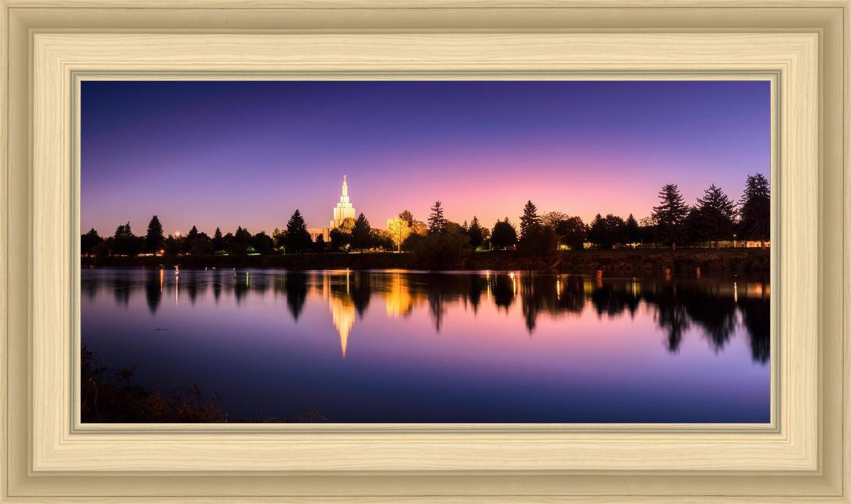 Idaho Falls Snake River Reflection