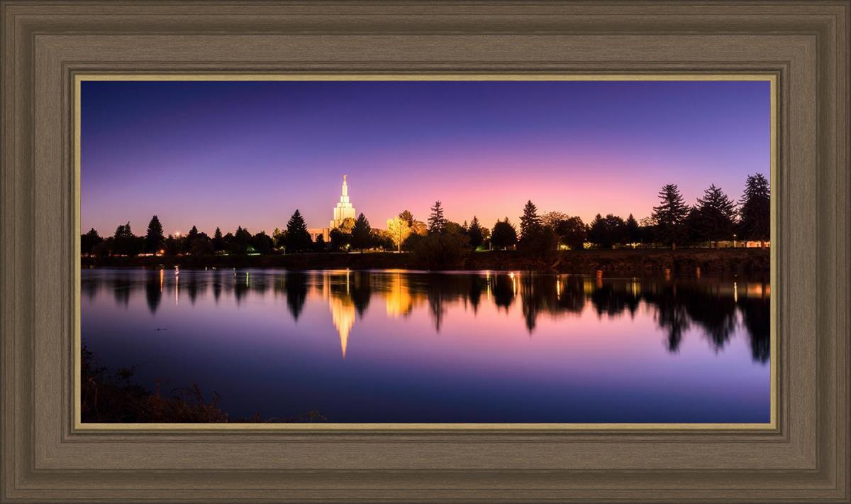 Idaho Falls Snake River Reflection