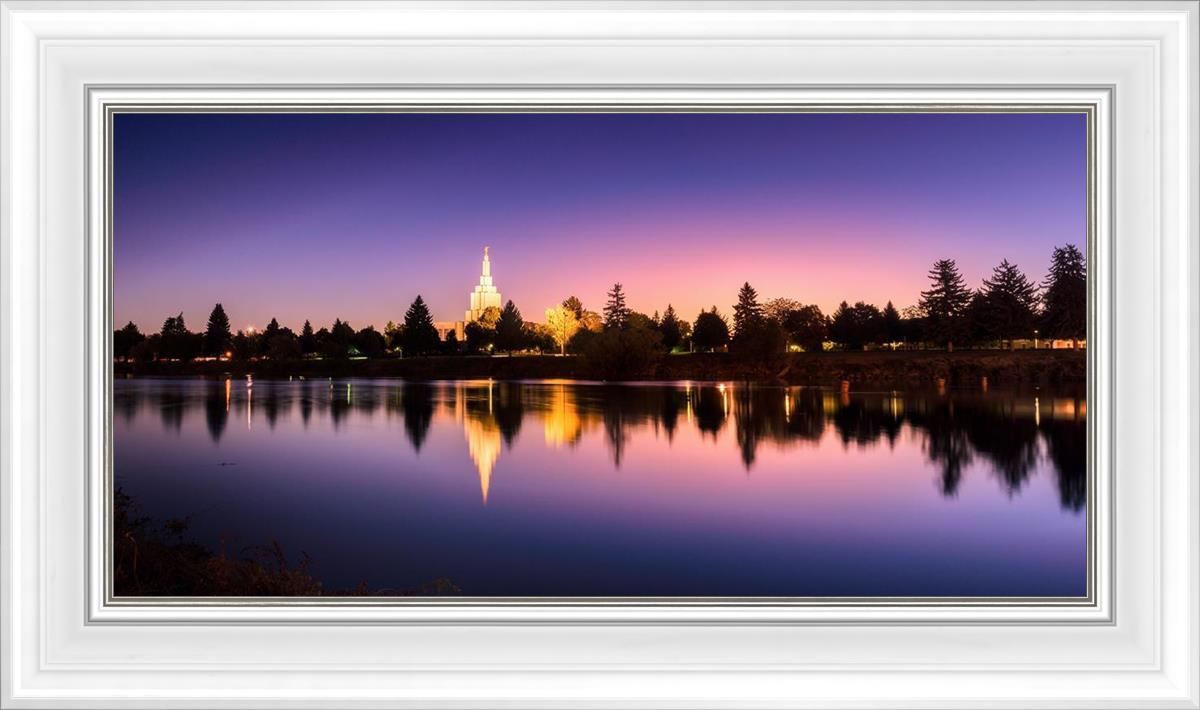Idaho Falls Snake River Reflection