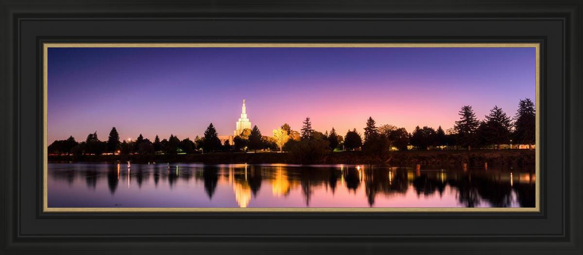 Idaho Falls Snake River Reflection