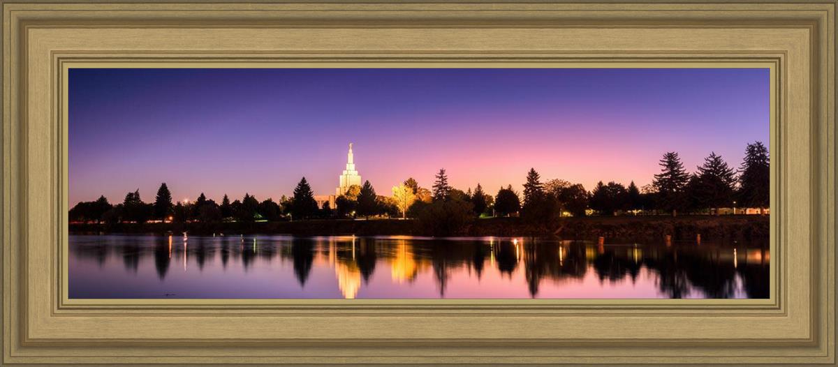 Idaho Falls Snake River Reflection