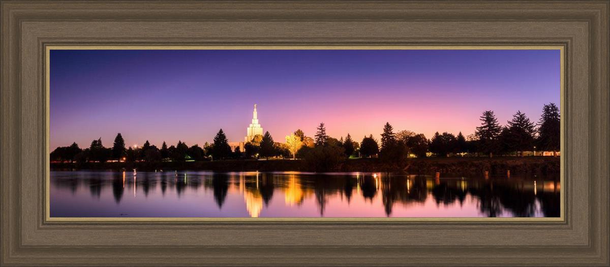 Idaho Falls Snake River Reflection