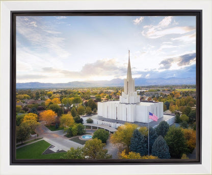 Jordan River Dayglow Aerial