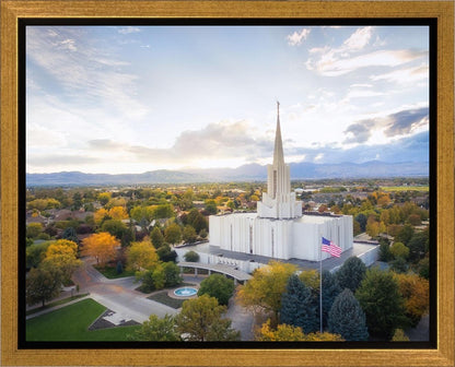 Jordan River Dayglow Aerial