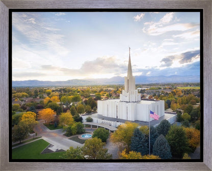 Jordan River Dayglow Aerial
