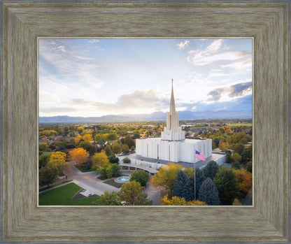 Jordan River Dayglow Aerial