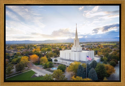 Jordan River Dayglow Aerial