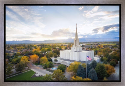 Jordan River Dayglow Aerial