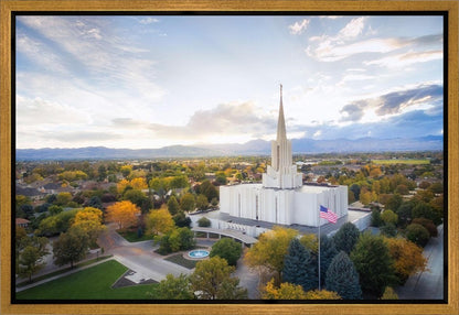 Jordan River Dayglow Aerial