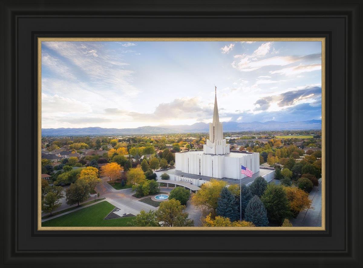 Jordan River Dayglow Aerial