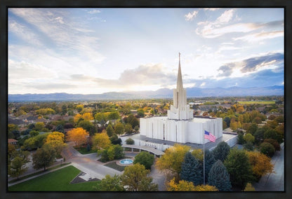 Jordan River Dayglow Aerial