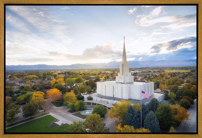 Jordan River Dayglow Aerial