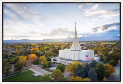 Jordan River Dayglow Aerial