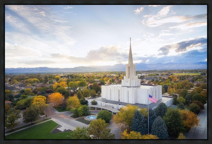 Jordan River Dayglow Aerial