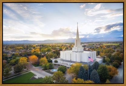 Jordan River Dayglow Aerial