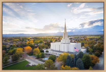 Jordan River Dayglow Aerial
