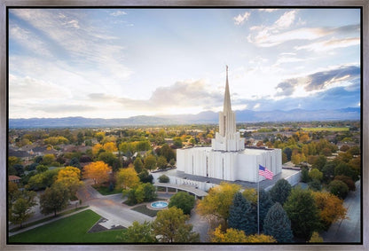 Jordan River Dayglow Aerial