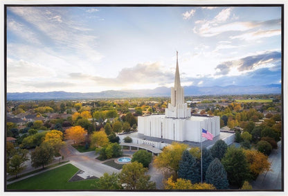 Jordan River Dayglow Aerial