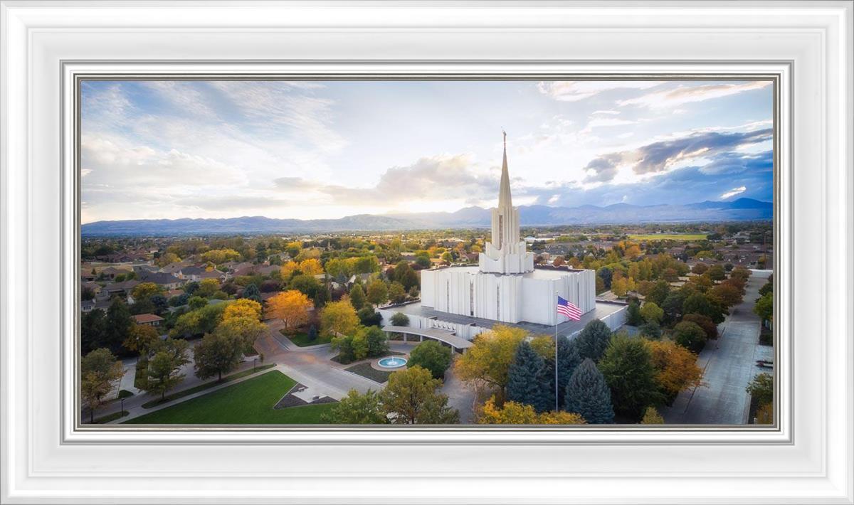 Jordan River Dayglow Aerial