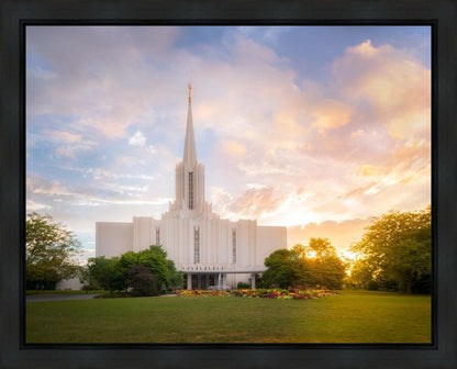 Jordan River Evening Glow