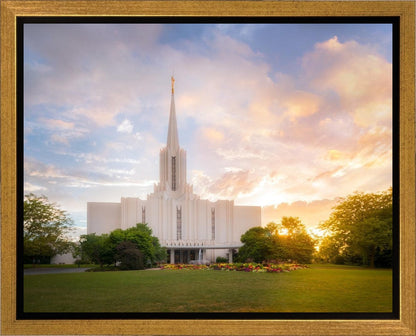 Jordan River Evening Glow