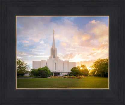 Jordan River Evening Glow