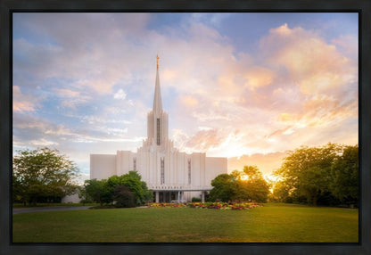 Jordan River Evening Glow