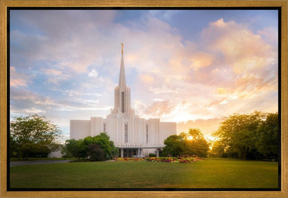 Jordan River Evening Glow