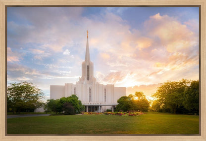 Jordan River Evening Glow