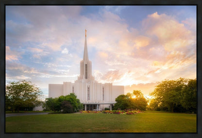 Jordan River Evening Glow