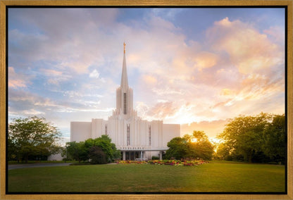 Jordan River Evening Glow