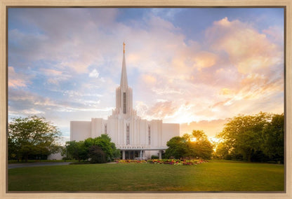 Jordan River Evening Glow