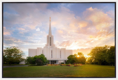 Jordan River Evening Glow