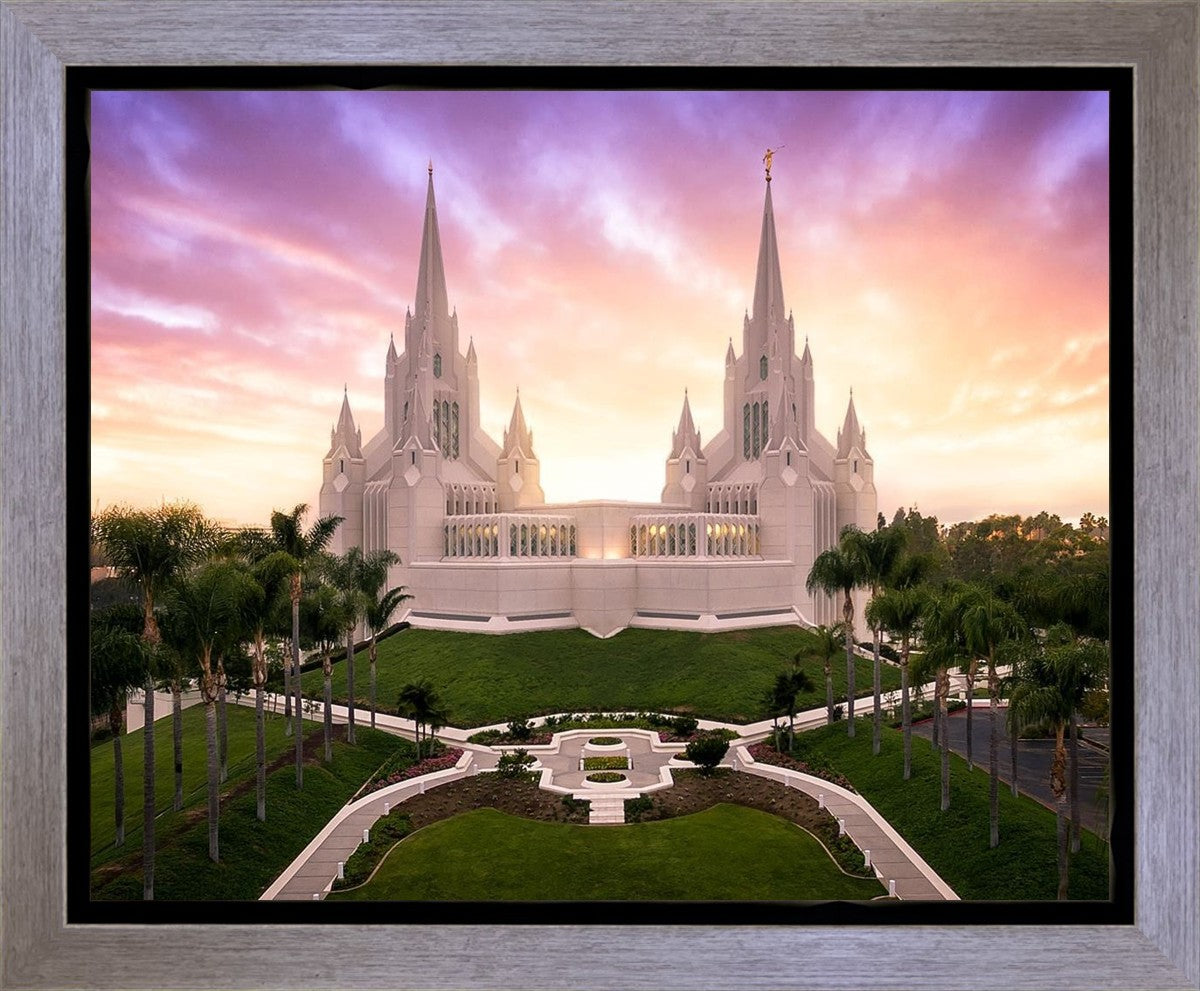 San Diego Sunrise from on High Gallery Wrap