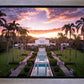 Laie Sunset Aerial