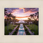 Laie Sunset Aerial