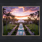 Laie Sunset Aerial