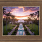 Laie Sunset Aerial