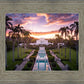 Laie Sunset Aerial