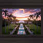 Laie Sunset Aerial