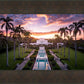 Laie Sunset Aerial