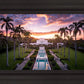 Laie Sunset Aerial