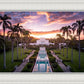 Laie Sunset Aerial